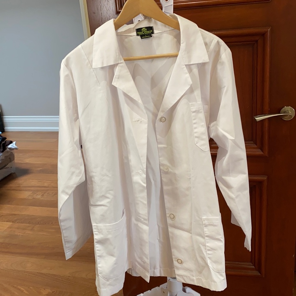 Medical student lab coat